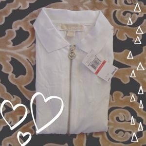 Micheal Kors Shirt with zipper